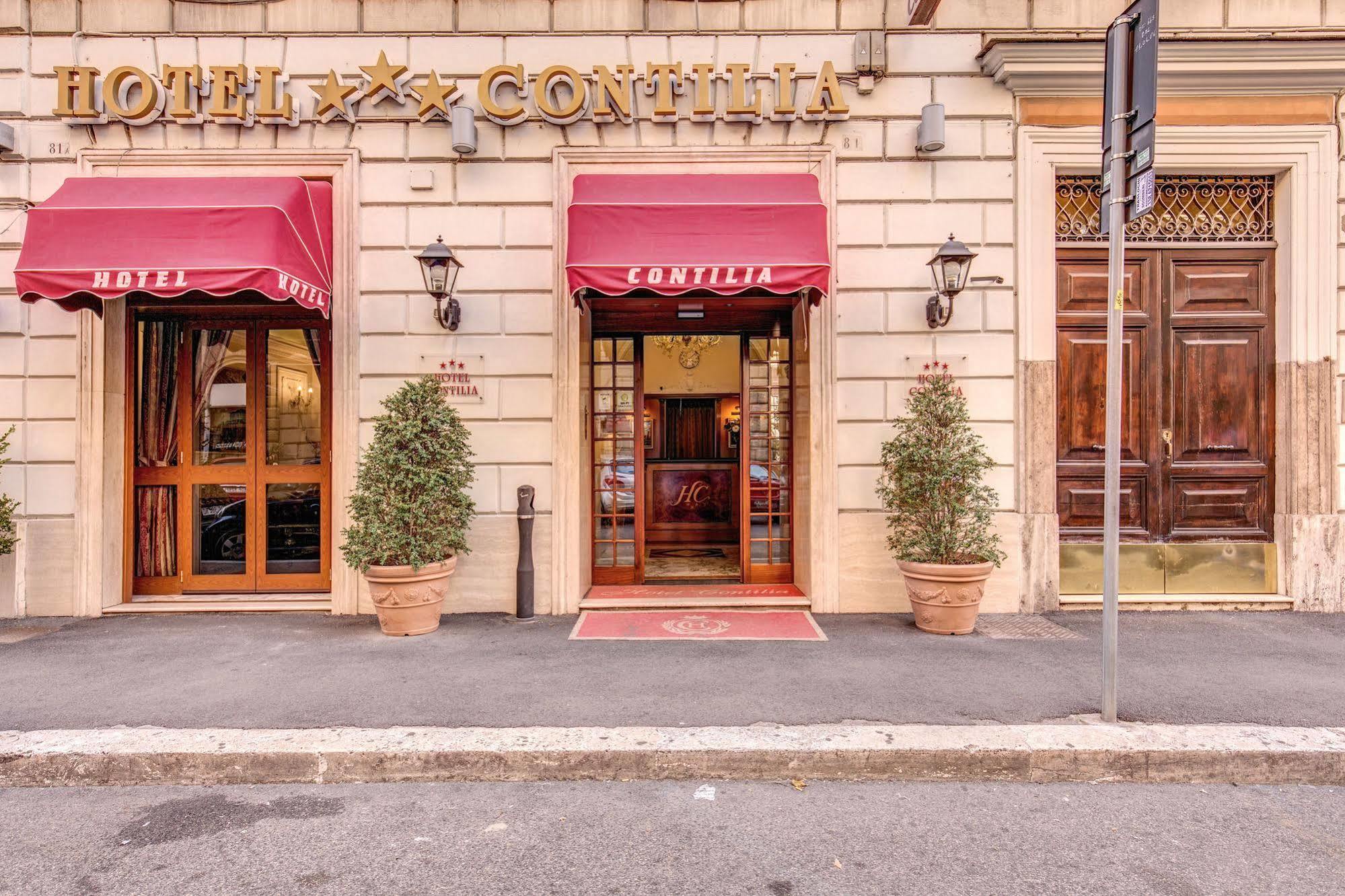 רומא Hotel Contilia מראה חיצוני תמונה