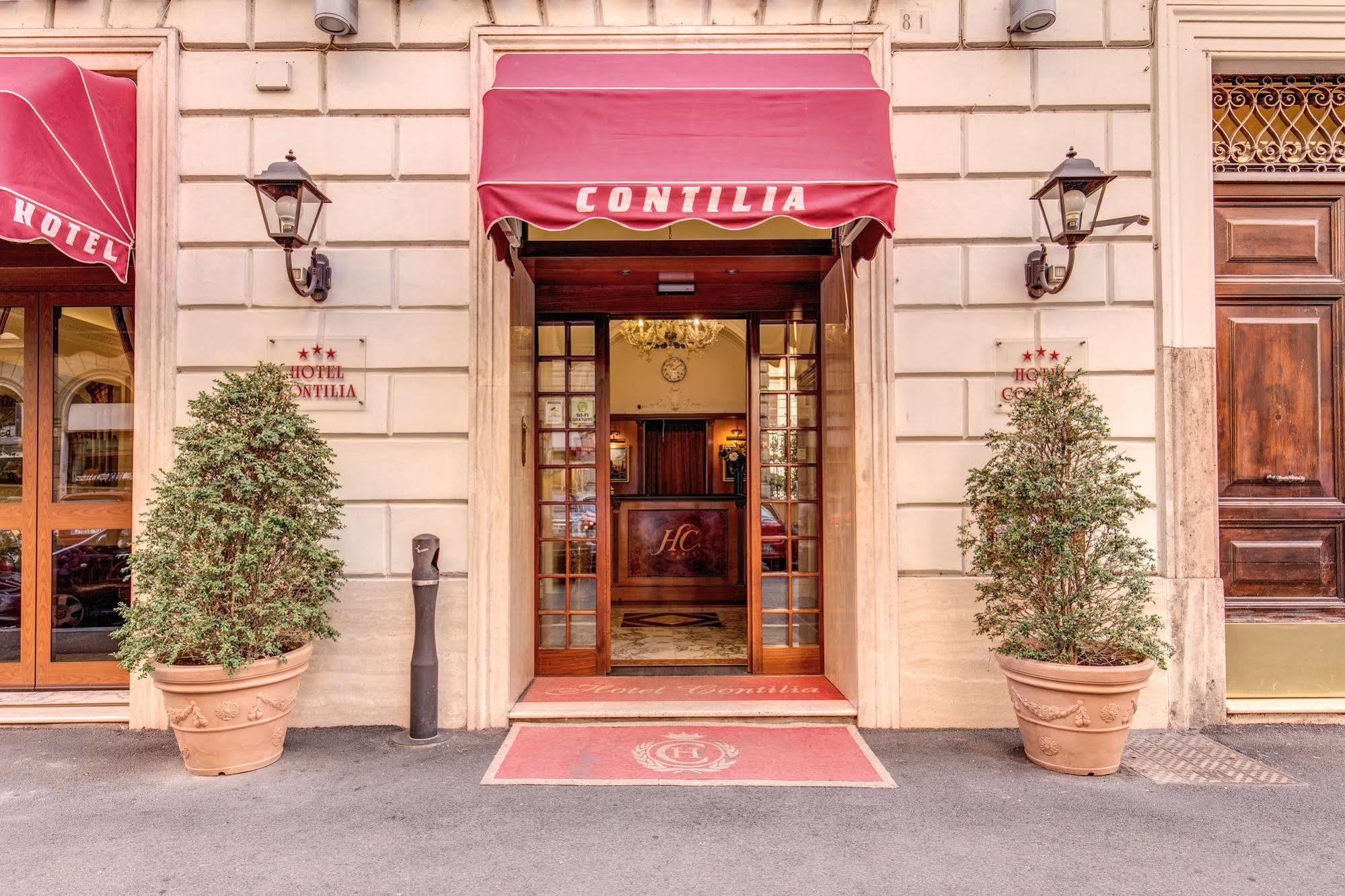רומא Hotel Contilia מראה חיצוני תמונה